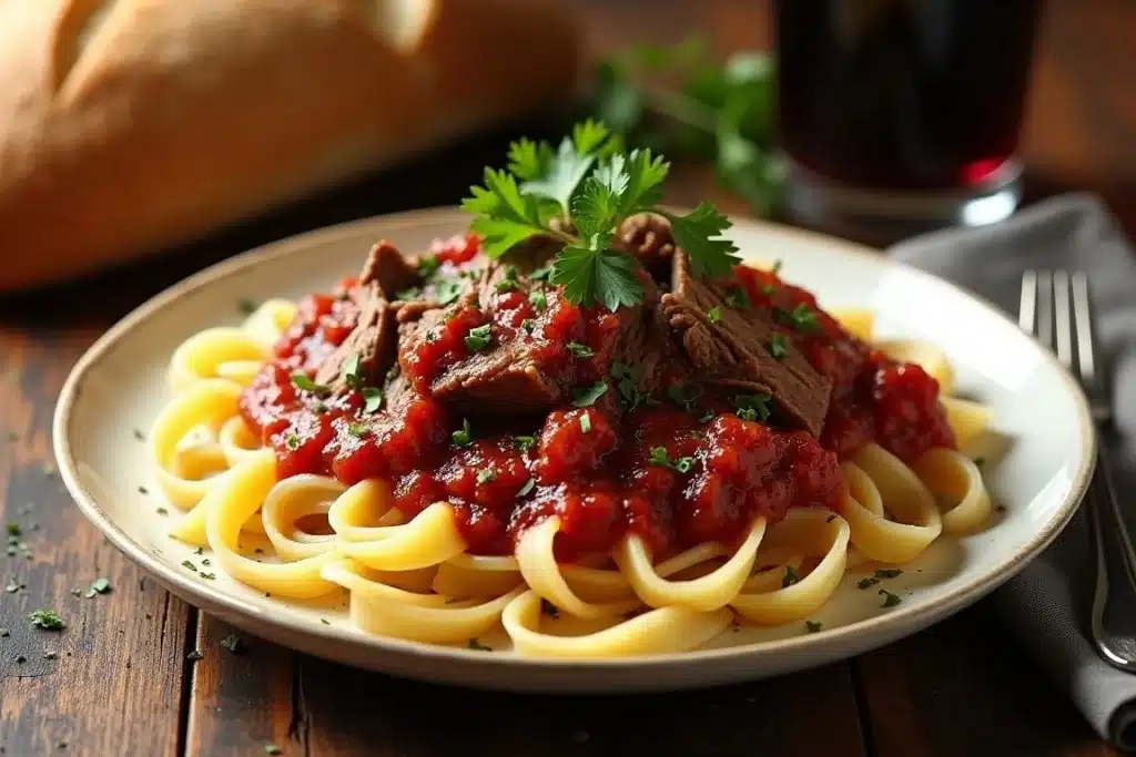 Chuck Roast Ragu