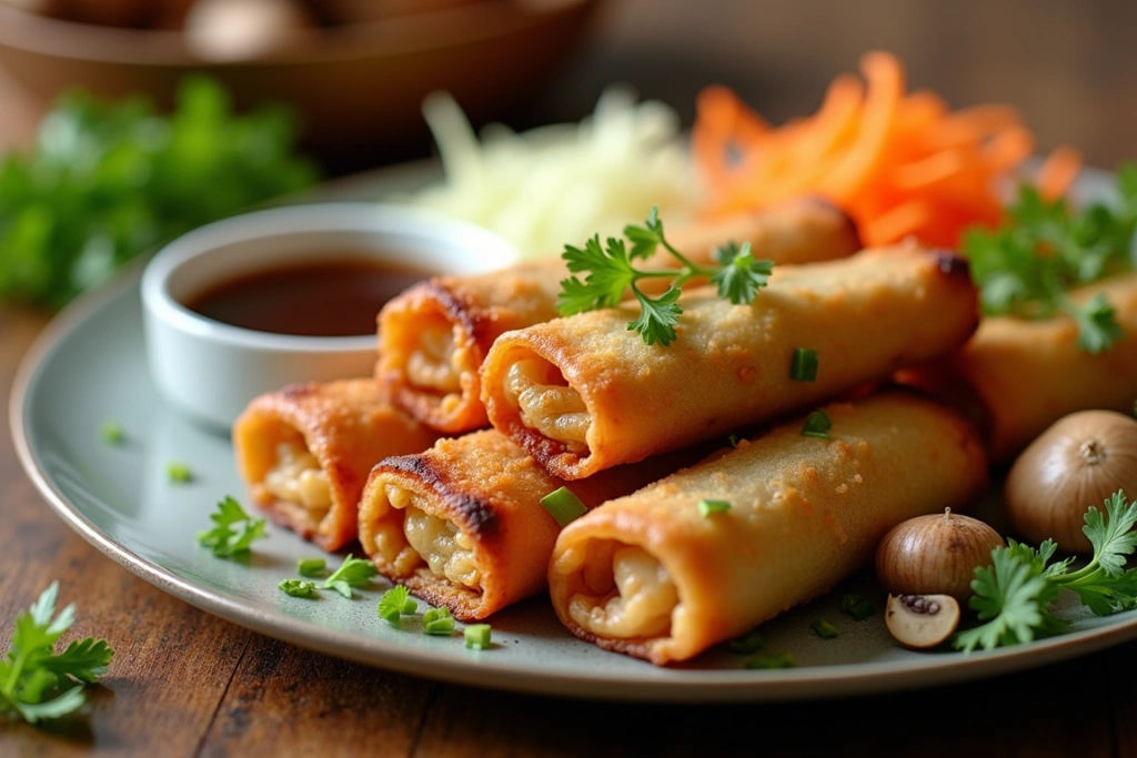 Vegetarian Egg Rolls