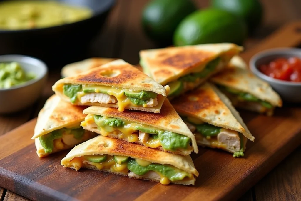 Avocado Chicken Quesadilla