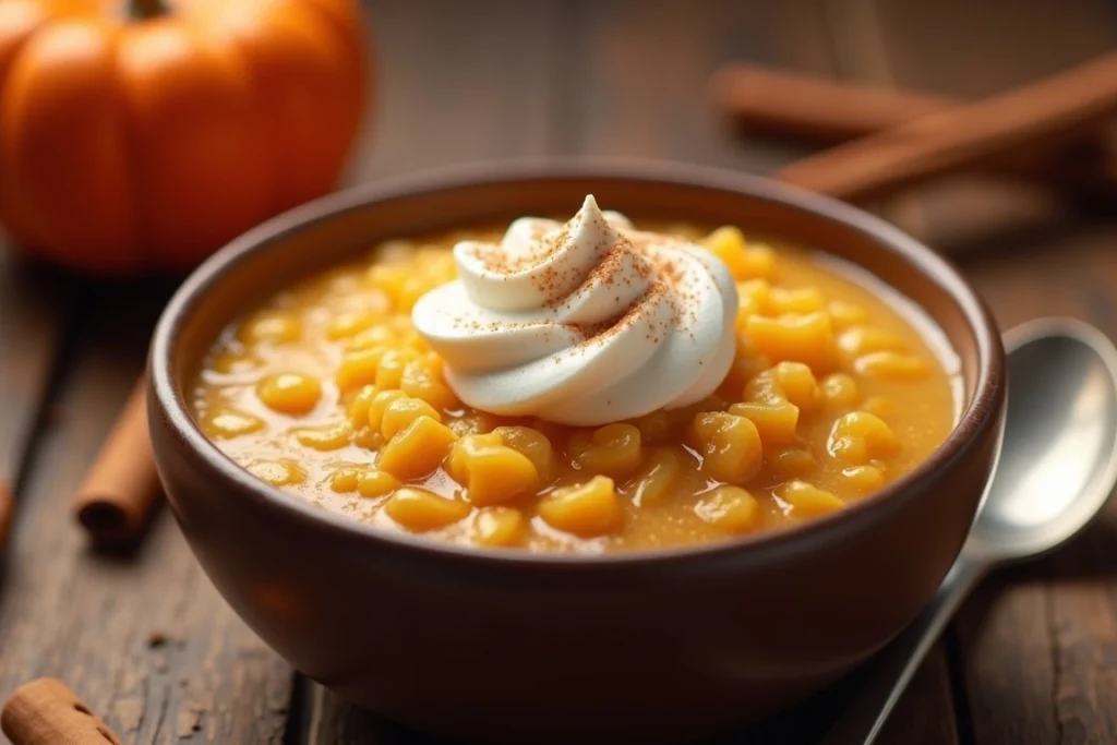 Pumpkin Spice Rice Pudding