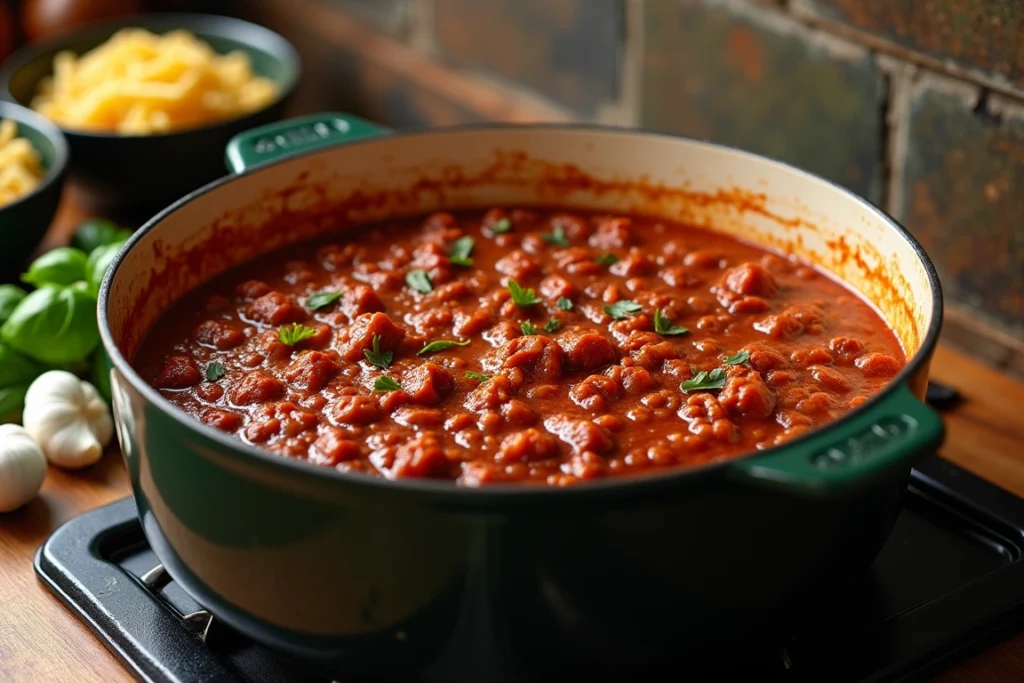 Classic Marinara Spaghetti Sauce Recipe