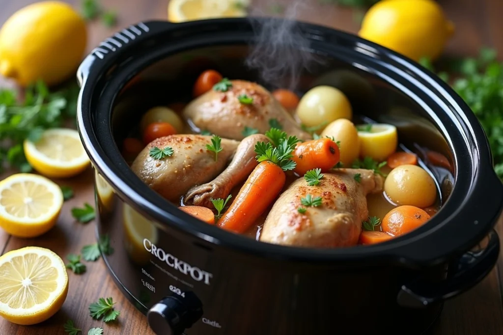 Lemon Herb Chicken with Vegetables