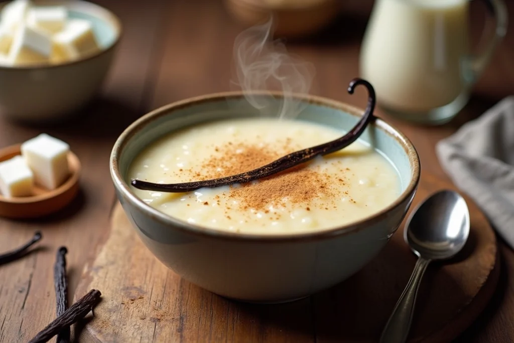 Classic Vanilla Rice Pudding