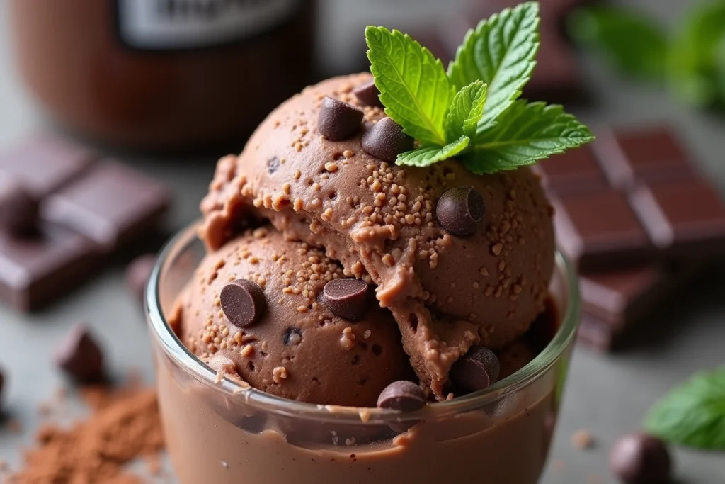 Decadent Chocolate Mint Ice Cream