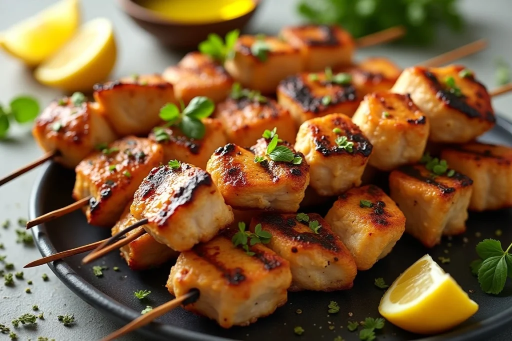 Grilled Chicken Souvlaki