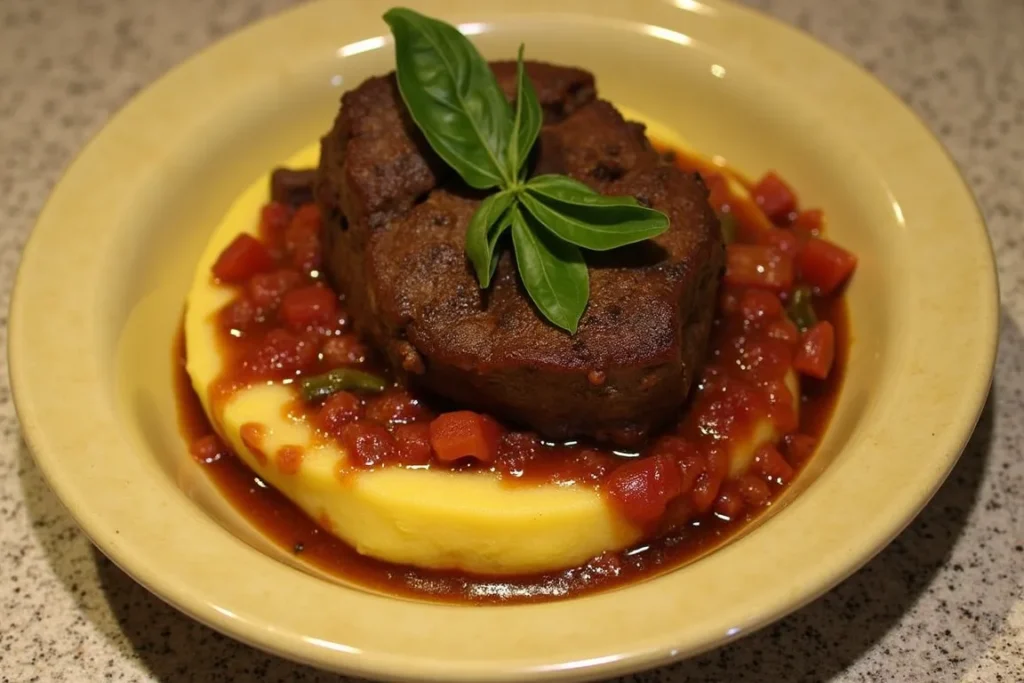 Italian-Style Pot Roast with Polenta