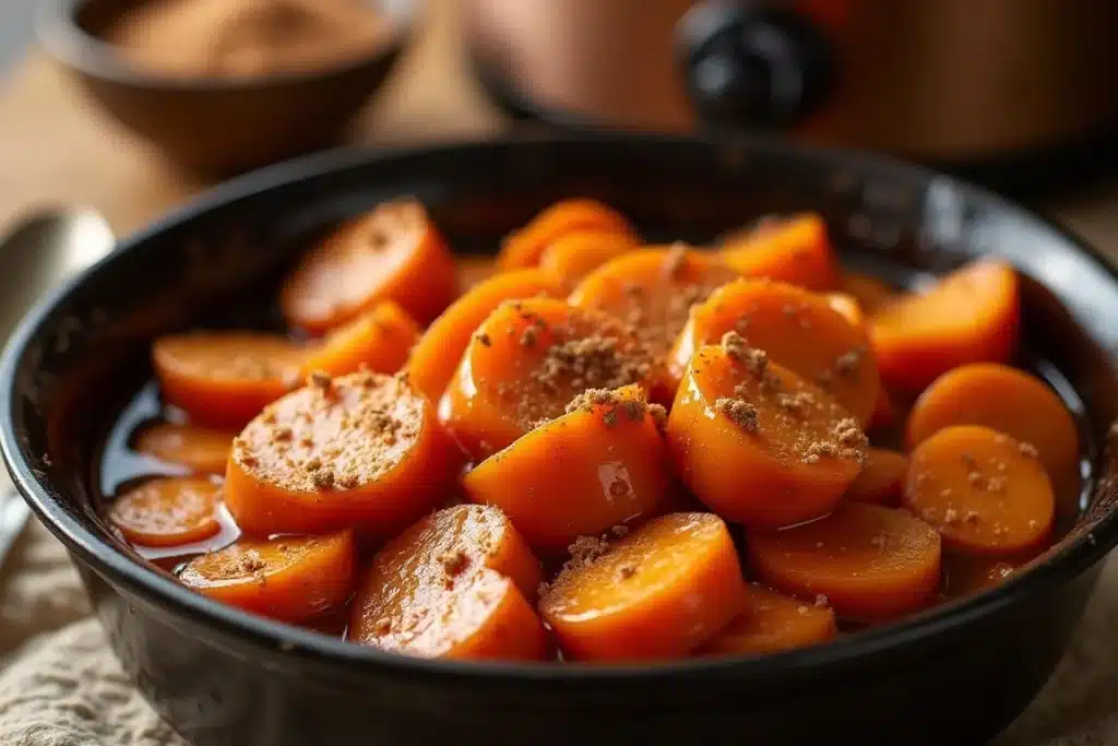 Slow Cooker Candied Yams