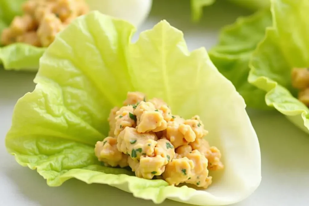 Egg Salad Lettuce Wraps