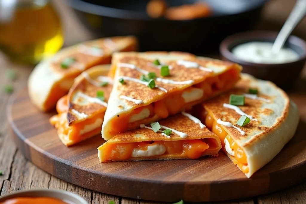 Buffalo Chicken Quesadilla