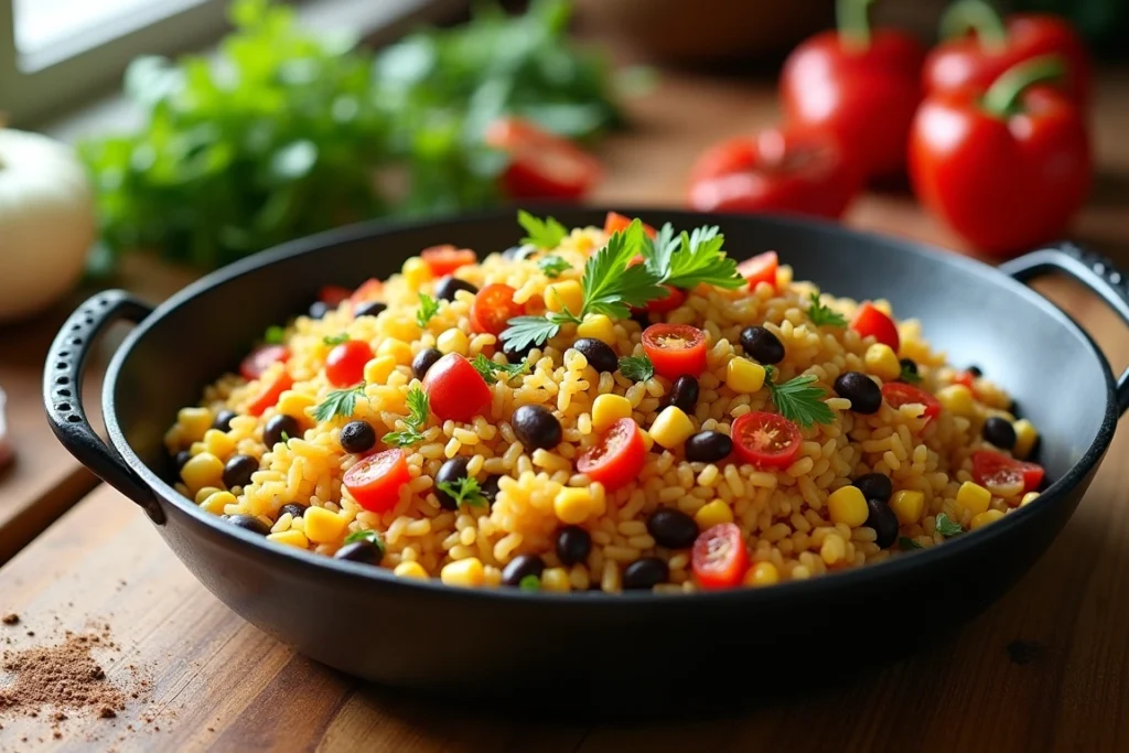 Vegetarian Spanish Rice