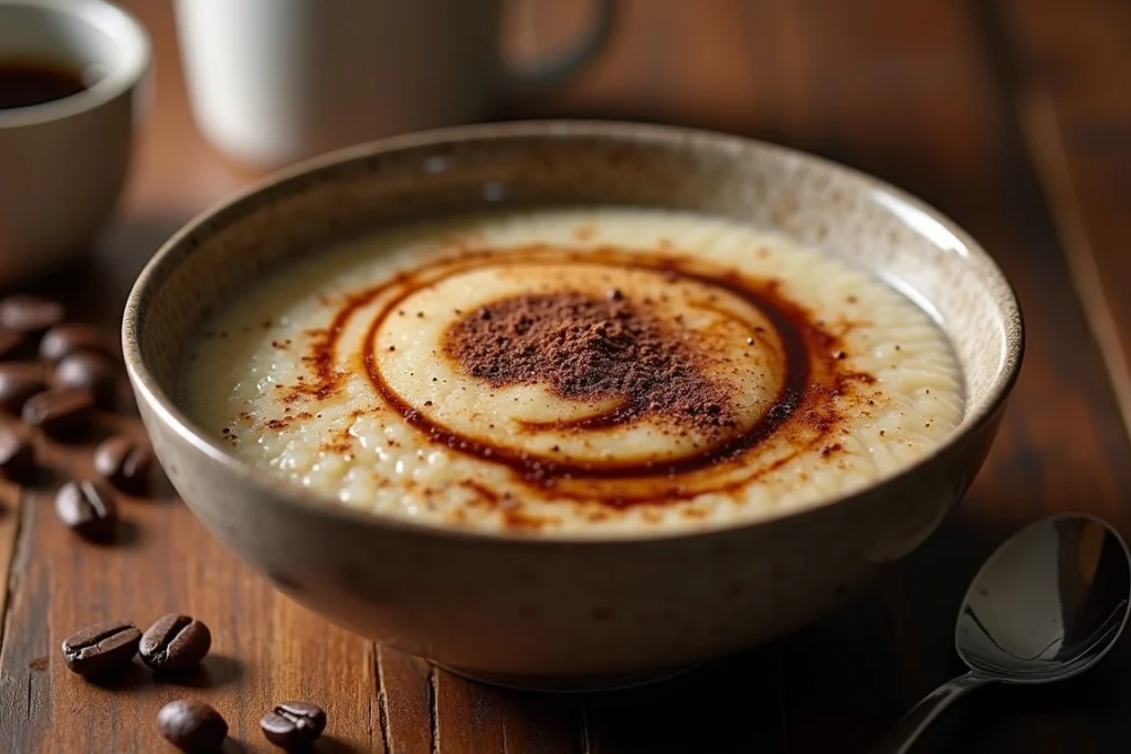 Espresso Rice Pudding