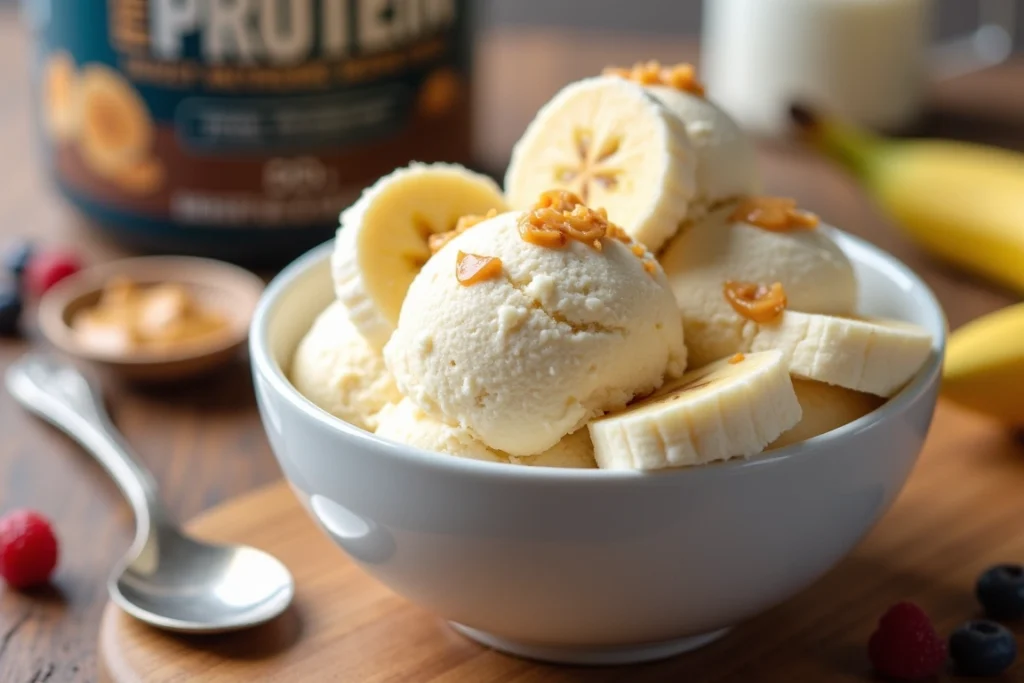 How to Make Ice Cream with Protein Powder