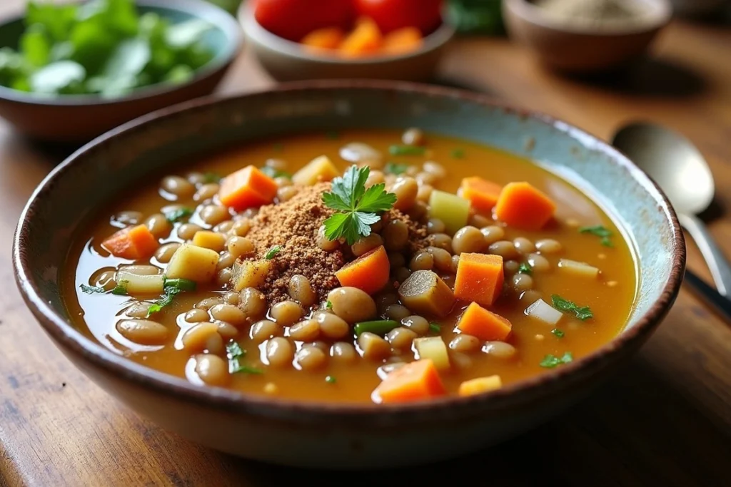 Mediterranean Lentil Soup