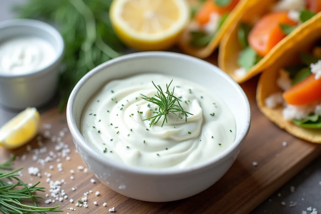 Garlic and Dill Sauce