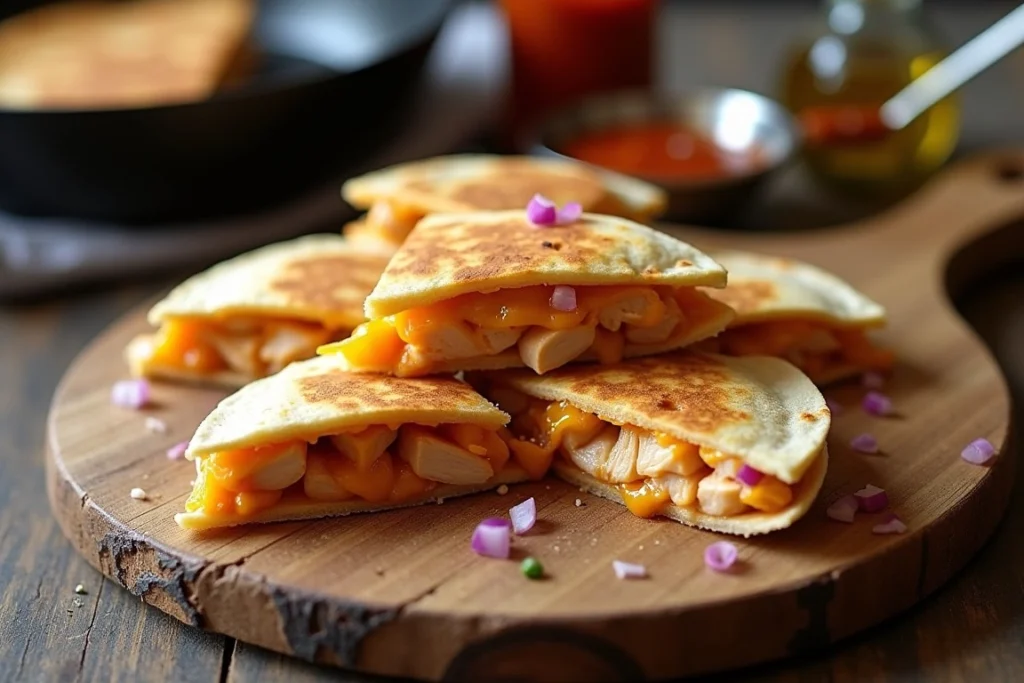 BBQ Chicken Quesadilla