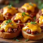 Assorted hanky panky appetizers, including classic, spicy, vegetarian, and seafood variations, arranged on a platter