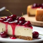 Assorted cherry cheesecake desserts