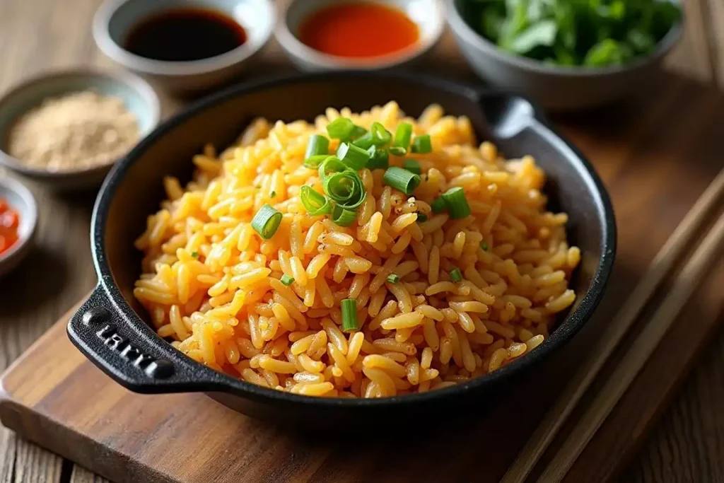 Perfectly golden crispy rice served in a bowl, ready to elevate any meal