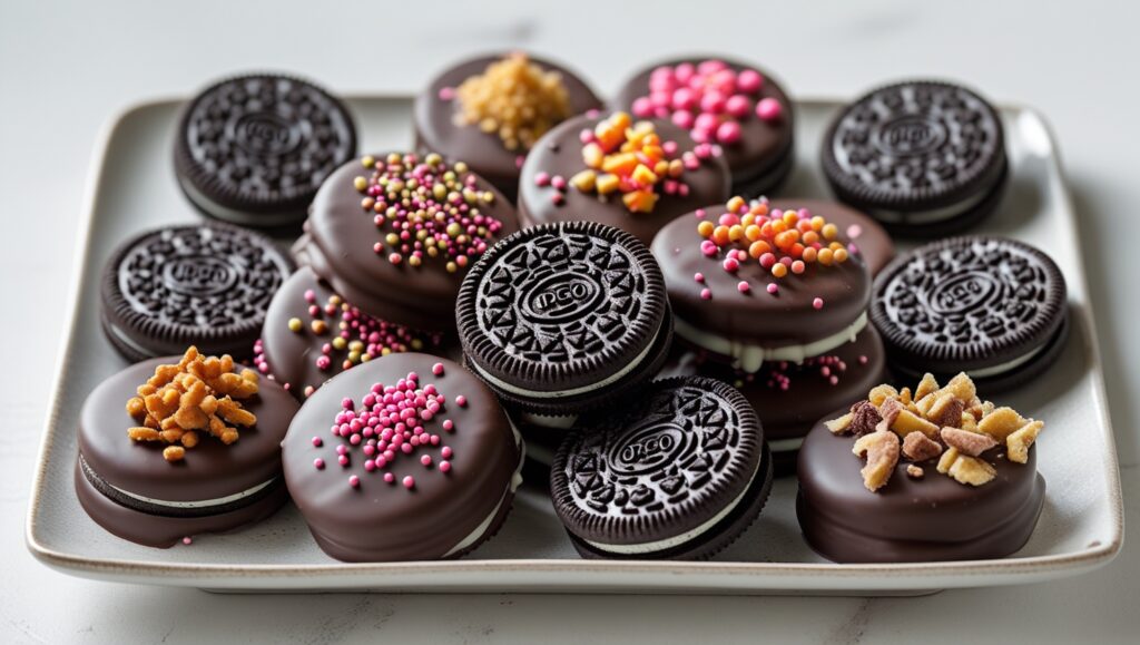 Chocolate Covered Oreos - Using Recipe